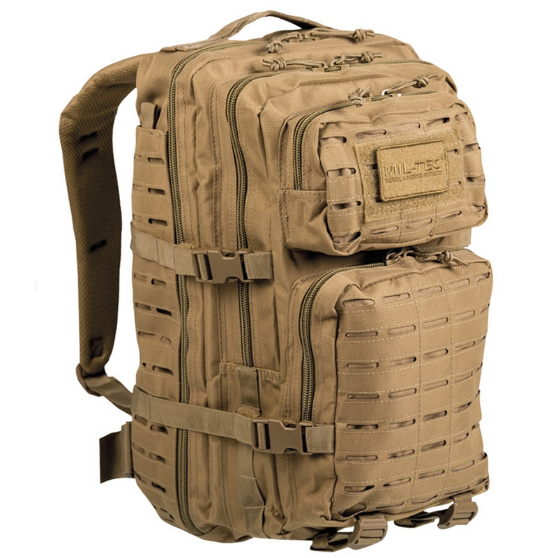 ზურგჩანთა US ASSAULT PACK LG LASER CUT COYOTE (MIL...