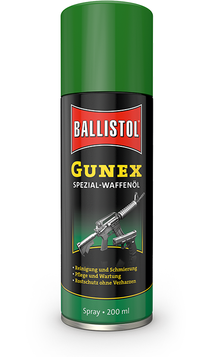 Масло для чистки оружия "BALLISTOL GUNEX" 200 мл.