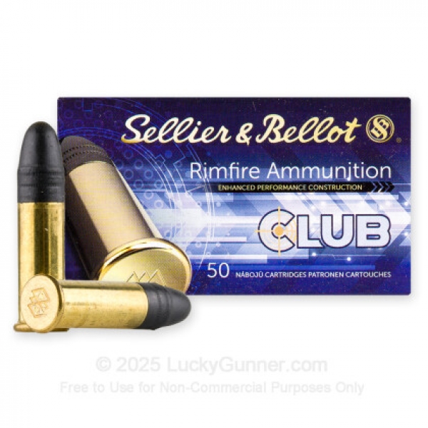 Sellier-Bellot, 22 LR Club, LRN, 40 grs.