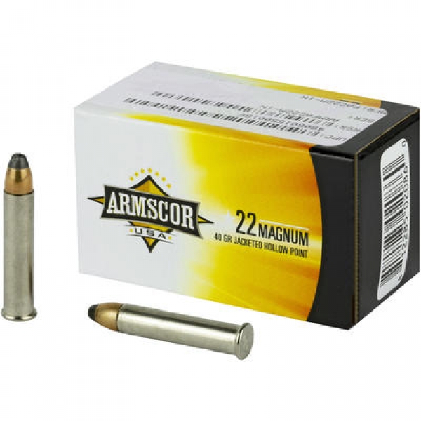 Armscor FAC22M1N Caliber 22WMR 40gr JHP