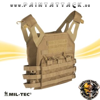 PLATE CARRIER WESTE GEN.II COYOTE (MIL-TEC)