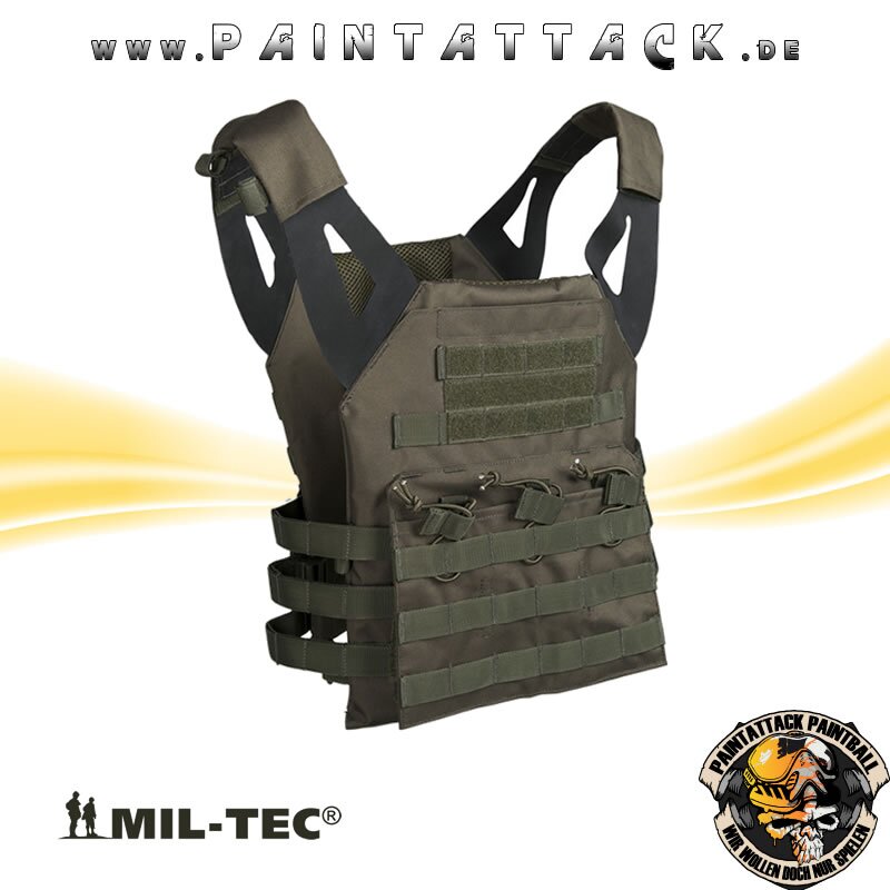 ჟილეტი PLATE CARRIER WESTE GEN.II OLIV  (MIL-TEC)