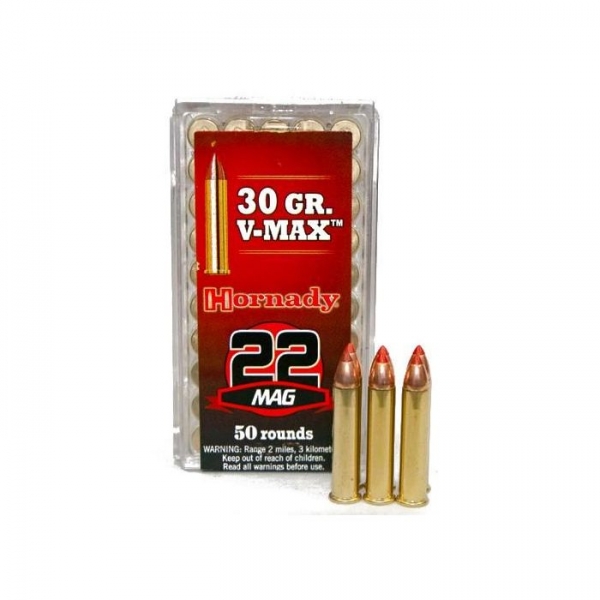 Hornady 83202 Caliber 22WMR 30gr Hornady V-Max