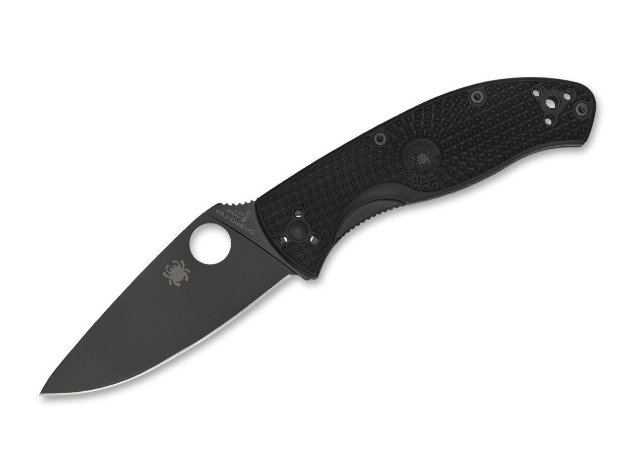 Spyderco Tenacious Lightweight Black Plain 01SP106...