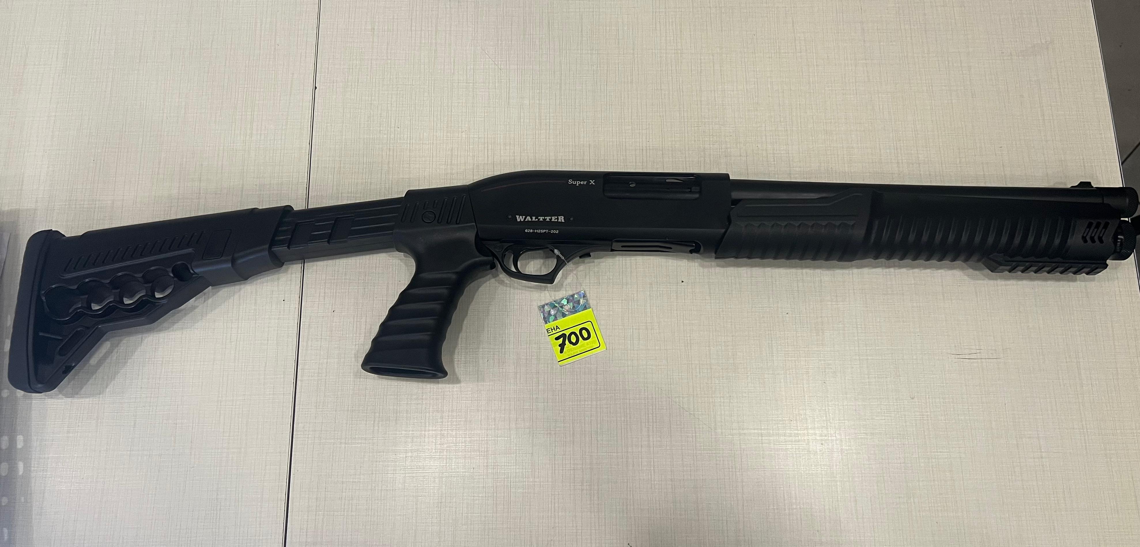 WALTTER SUPER X  12cal  (რეგულირებადი კონდახით)