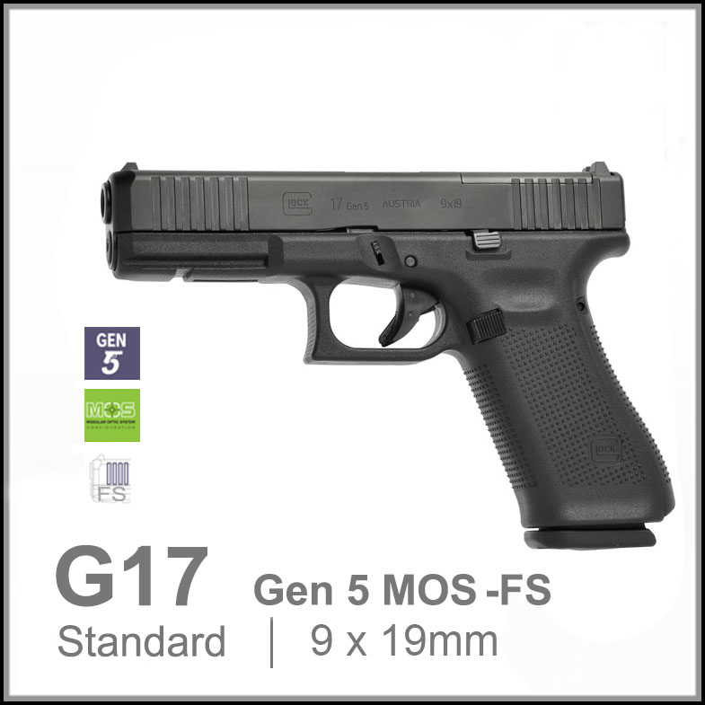 GLOCK 17 GEN5   MOS  cal. 9X19