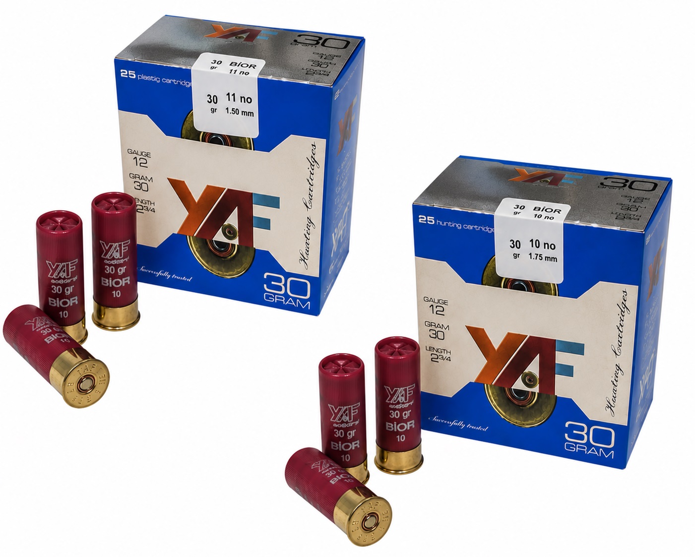 YAF 30GR N10-N11 BIOR  12cal